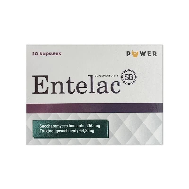 Puwer Entelac SB 20 kapsułek - zdjęcie 1