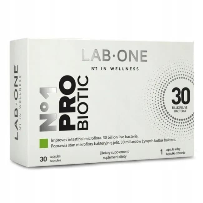 LAB ONE N°1 ProBiotic 30 kapsułek - zdjęcie 1
