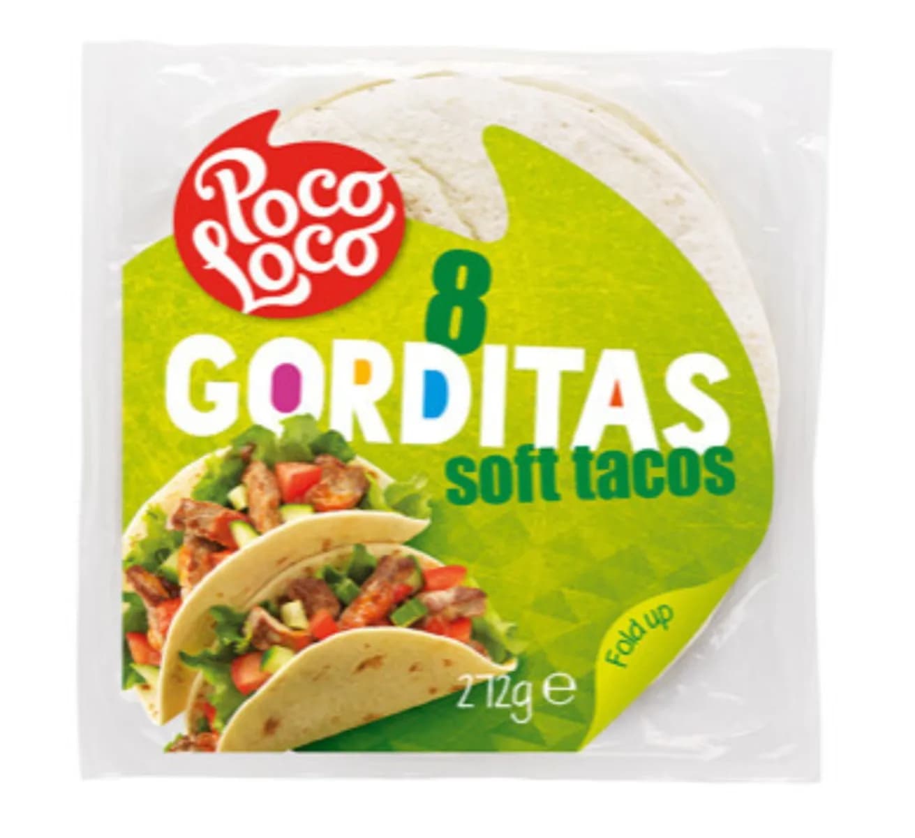Poco Loco Gorditas Soft Tacos 15 cm 8 sztuk 272 g - zdjęcie 1
