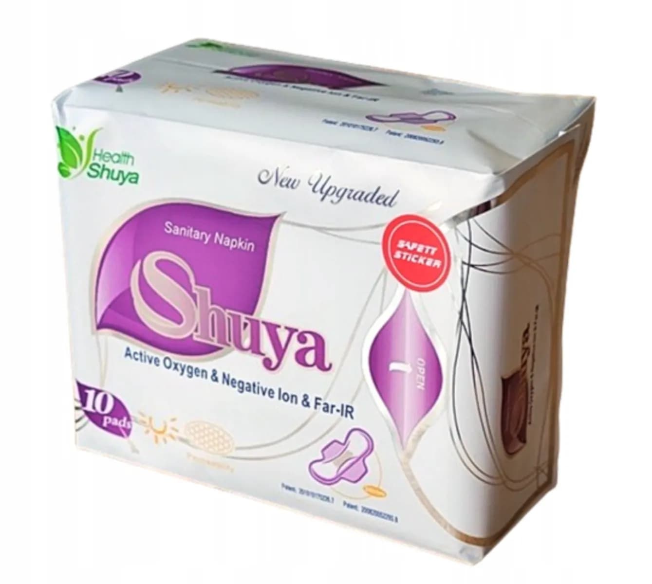 Shuya health Podpaski dzienne 10 sztuk - zdjęcie 1