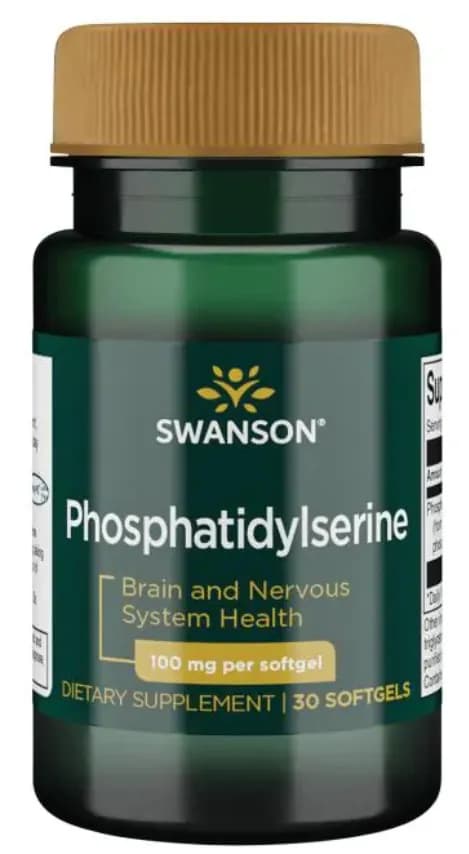 Swanson Fosfatydyloseryna 100 mg 30 kapsułek - zdjęcie 1