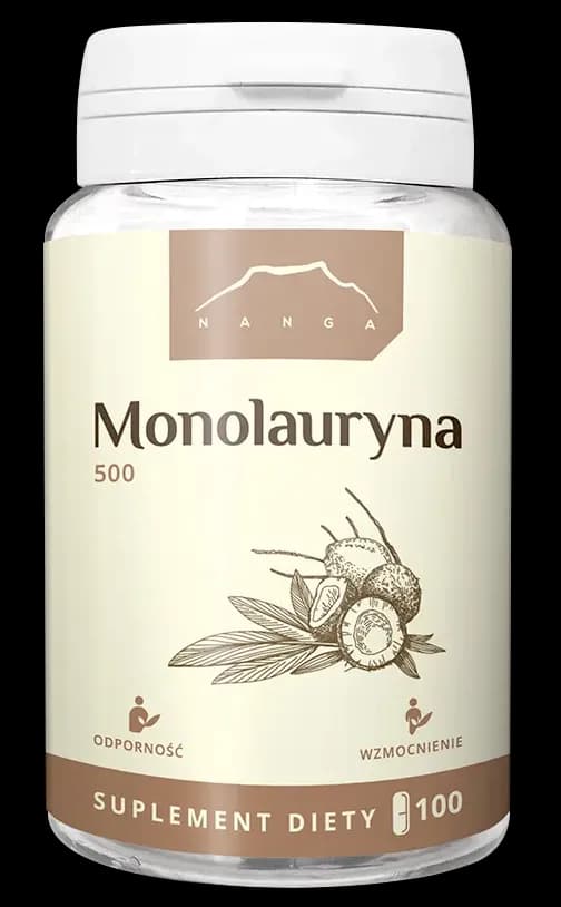Nanga Monolauryna 500 mg 100 kapsułek - zdjęcie 1