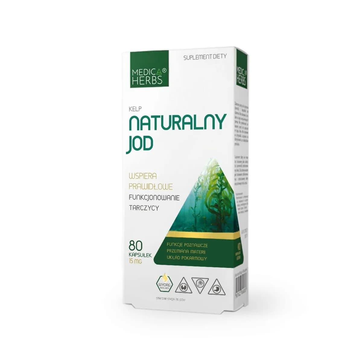 Medica Herbs Naturalny Jod 80 kapsułek - zdjęcie 1