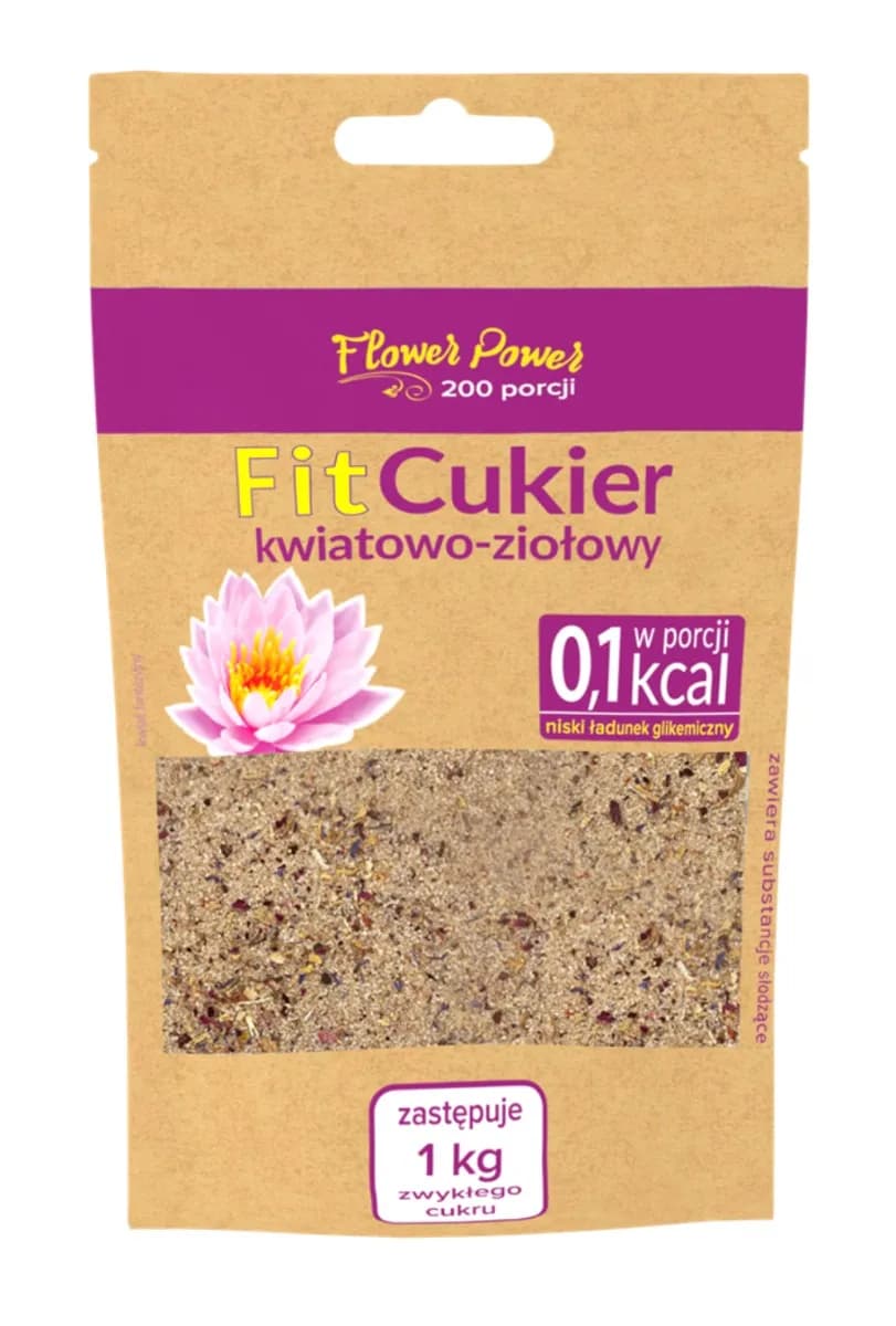 Flower Power FIT Słodycz Kwiatowo-Ziołowa 100 g - zdjęcie 1