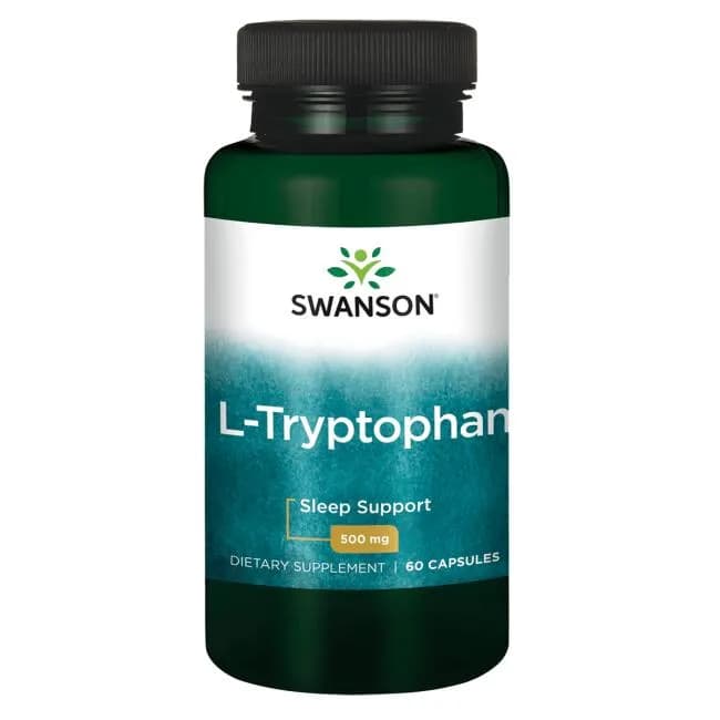 Swanson L-Tryptofan 500 mg 60 kapsułek - zdjęcie 1
