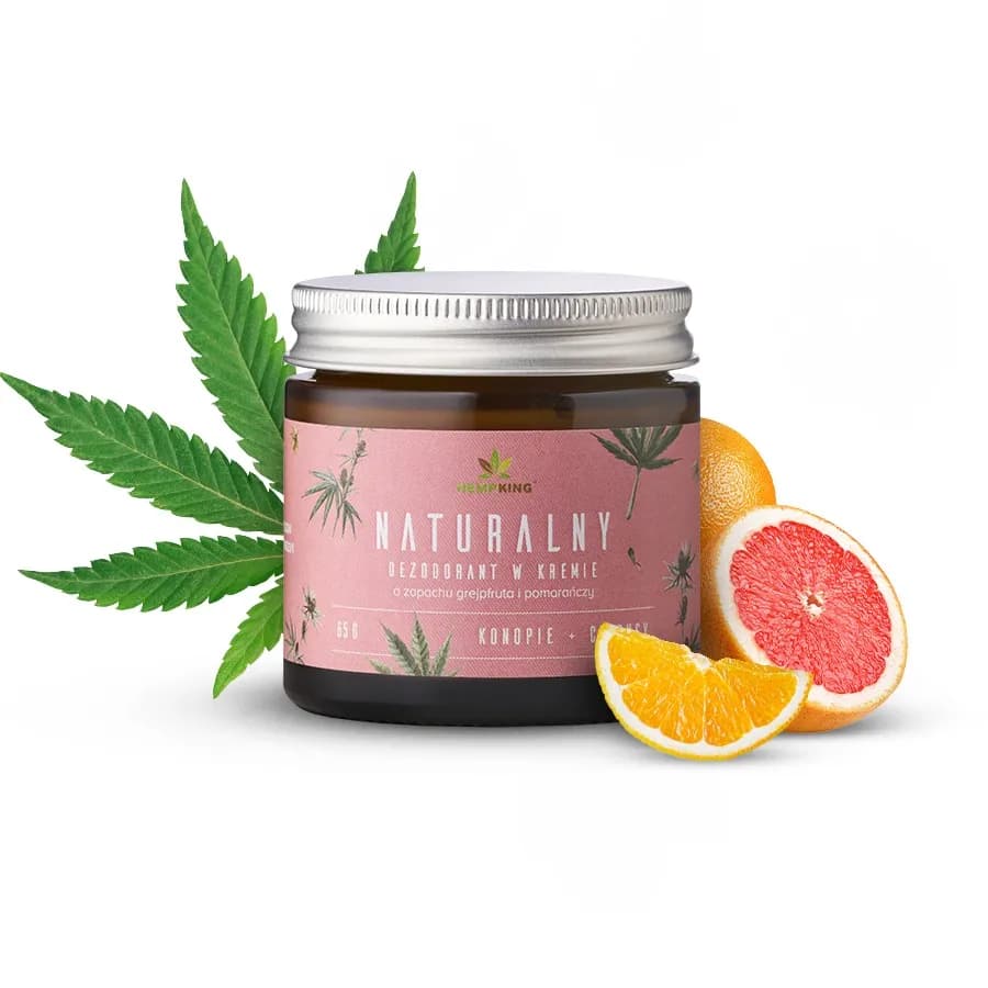 Biowen Naturalny dezodorant w kremie o zapachu grejpfruta i pomarańczy 65 g - zdjęcie 1