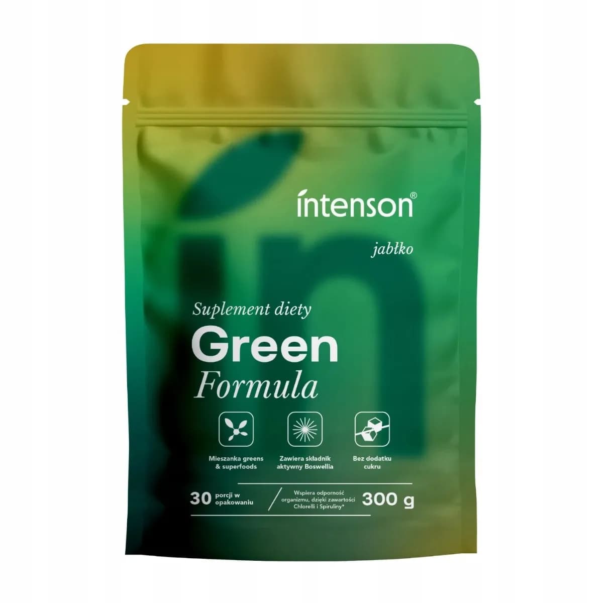 Intenson Green Formuła 300 g o smaku jabłkowym - zdjęcie 1