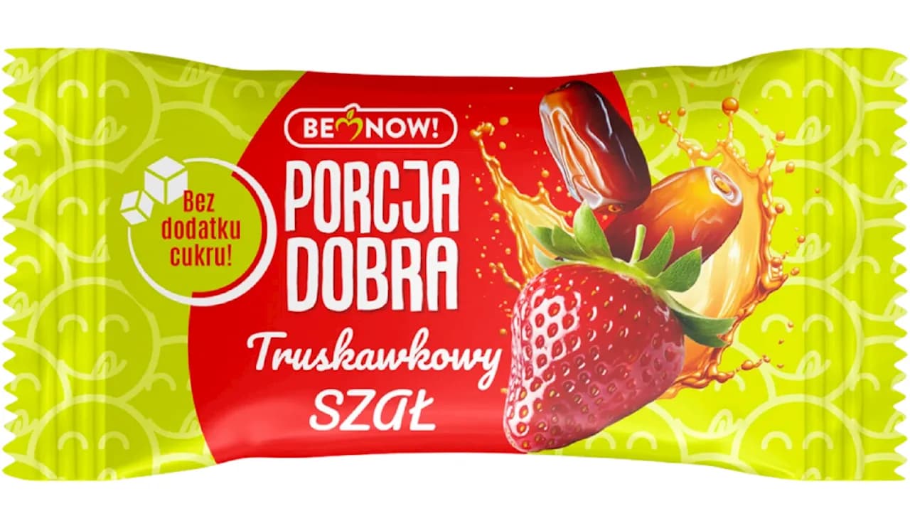 Porcja Dobra Przekąska Truskawkowy Szał Bez Dodatku Cukrów 20 g - zdjęcie 1