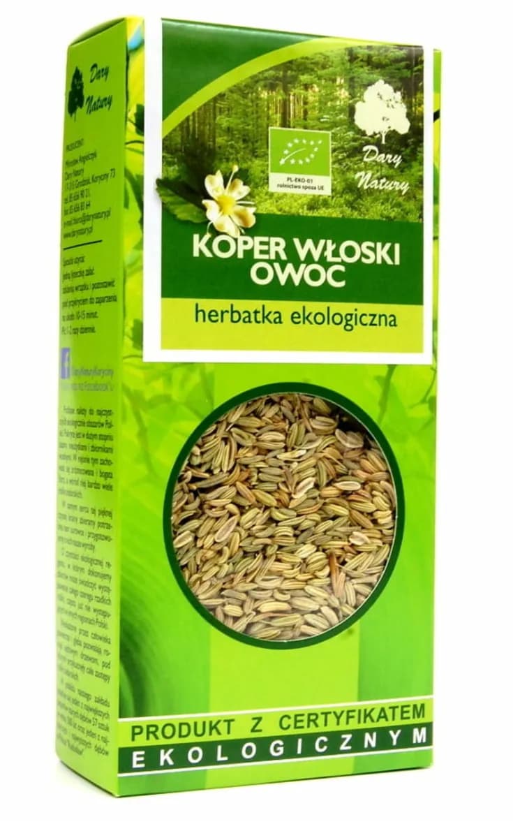 Dary Natury Herbatka Z Owocu Kopru Włoskiego BIO 50 g - zdjęcie 1