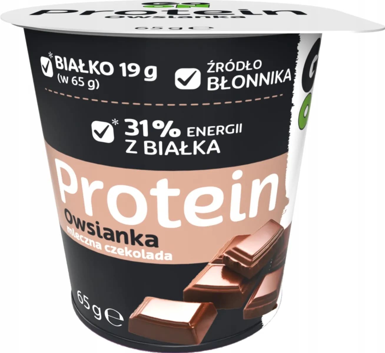 Sante Go On Owsianka Proteinowa z Czekoladą w kubeczku 65 g - zdjęcie 1
