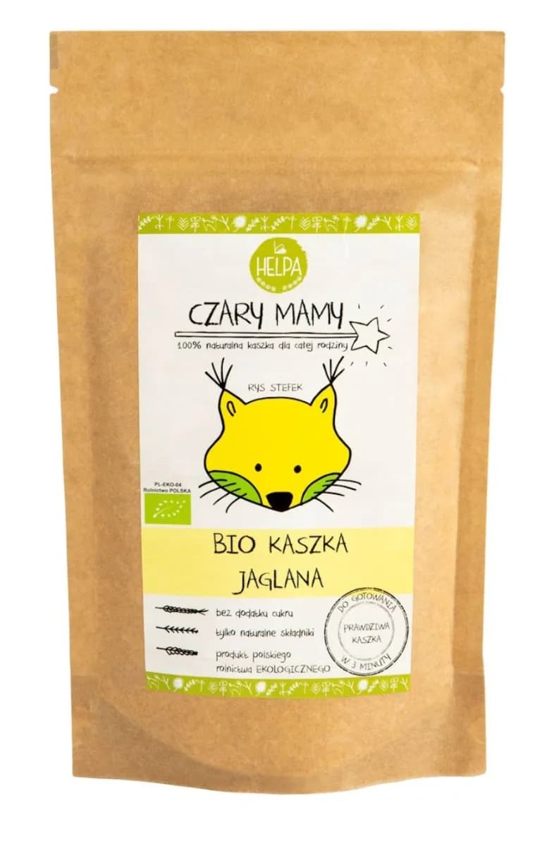 Helpa Kaszka Jaglana Bez Dodatku Cukrów BIO 200 g - zdjęcie 1