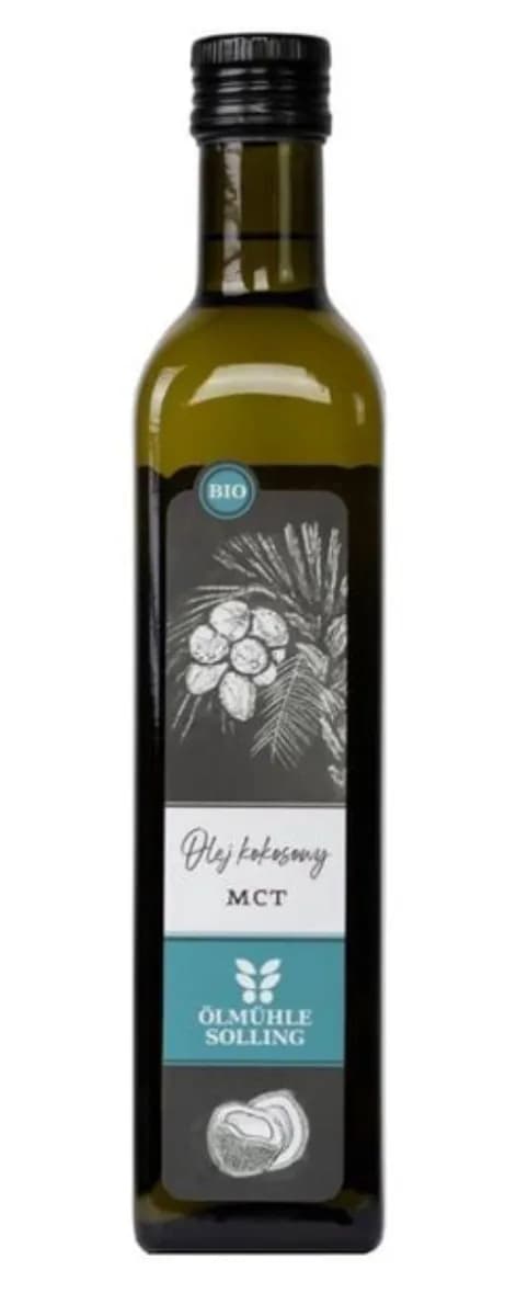 ÖLMÜHLE SOLLING Bio Olej kokosowy MCT 500 ml - zdjęcie 1