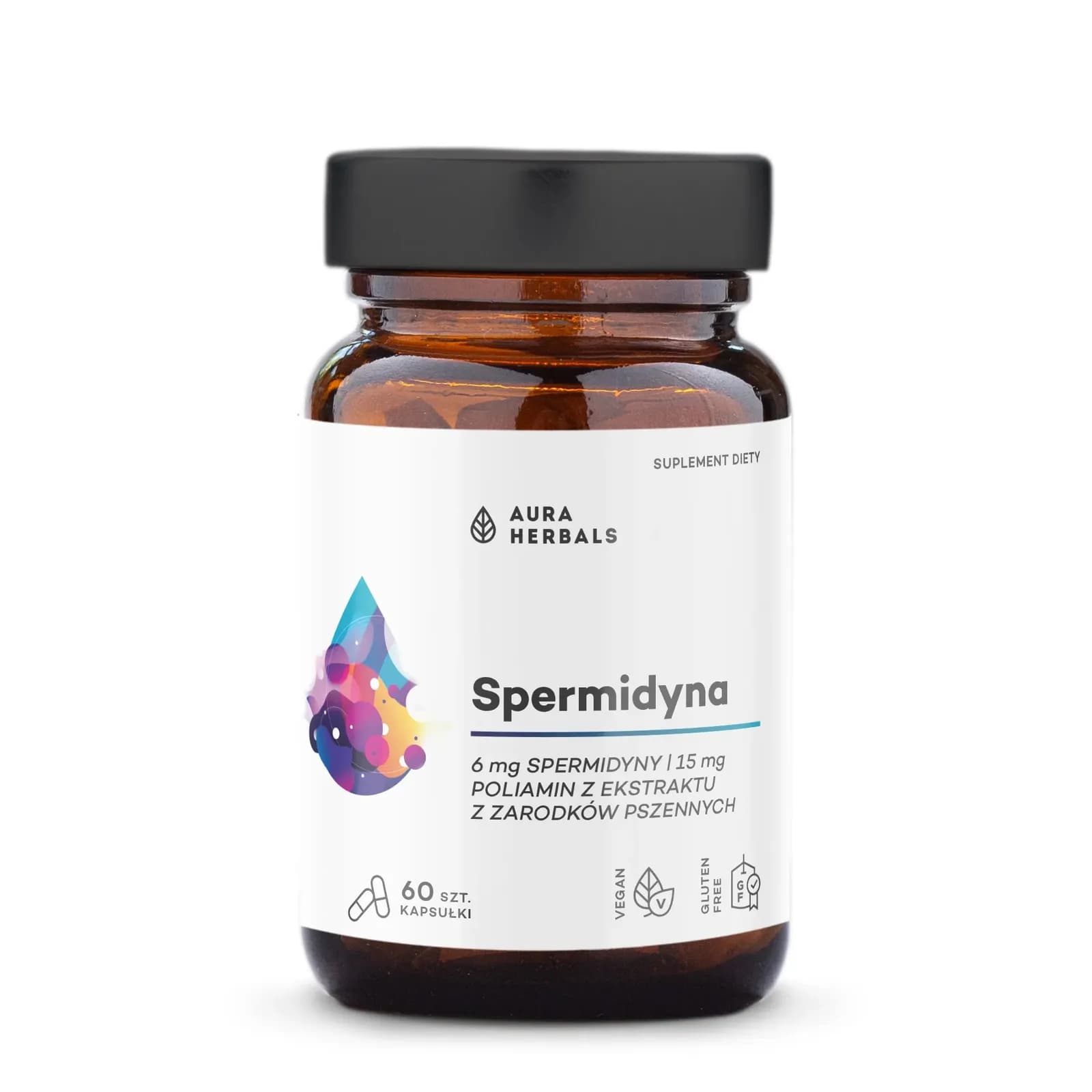 Aura Herbals Spermidyna 60 kapsułek - zdjęcie 1