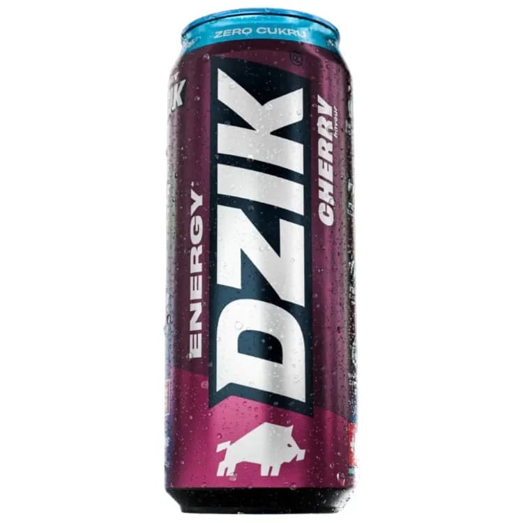 WK DZIK Energy Cherry 500 ml - zdjęcie 1