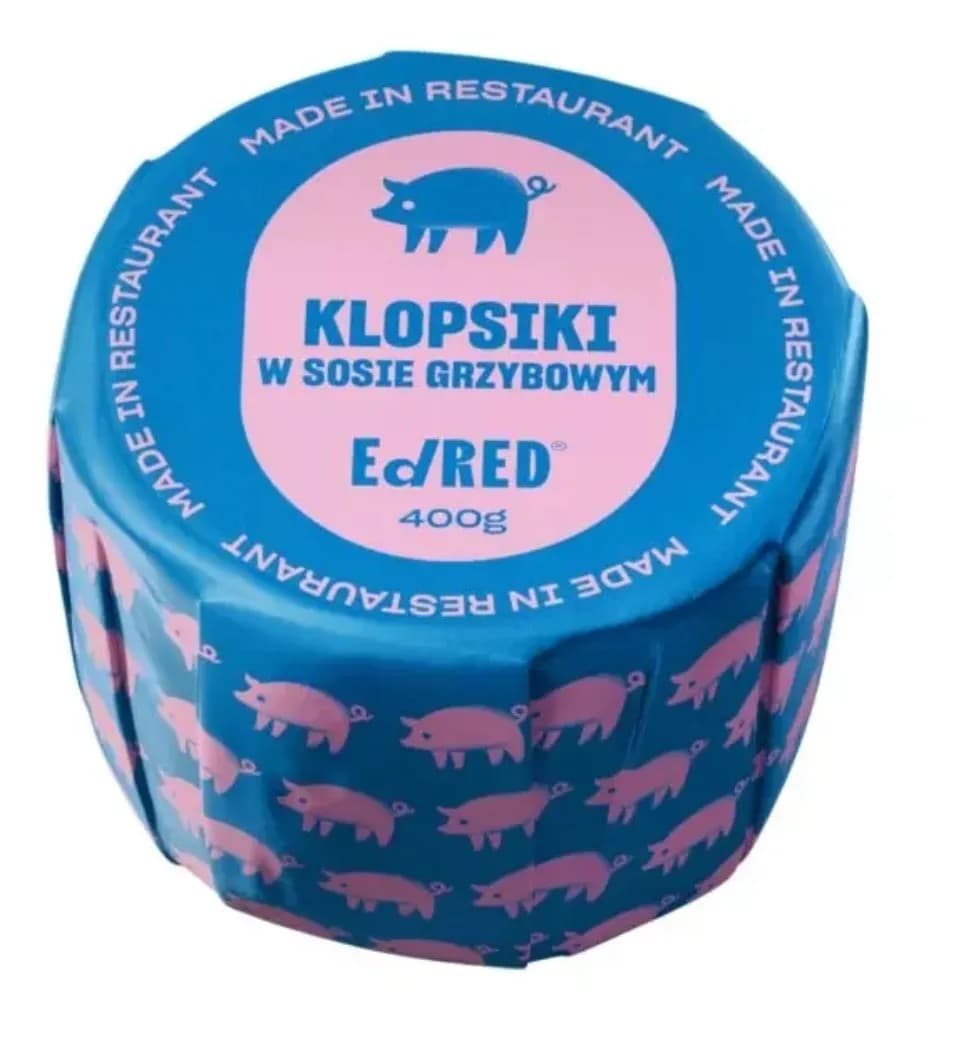 EdRED Klopsy Wieprzowe W Sosie Grzybowym 400 g - zdjęcie 1