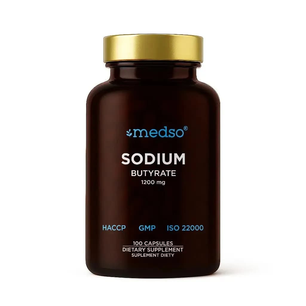 Medso Maślan sodu 1200 mg 100 kapsułek - zdjęcie 1