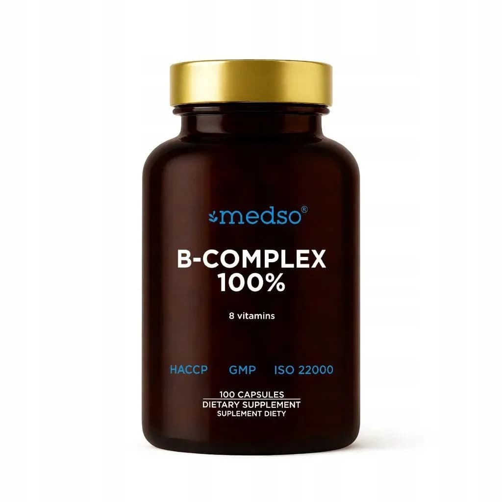 Medso Witamina B-Complex 100% 100 kapsułek - zdjęcie 1
