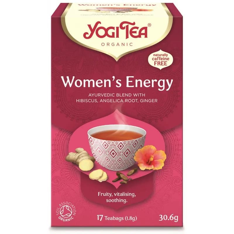 Yogi Tea Herbatka Dla Kobiet Energia BIO (17 x 1,8 g) 30,6 g - zdjęcie 1