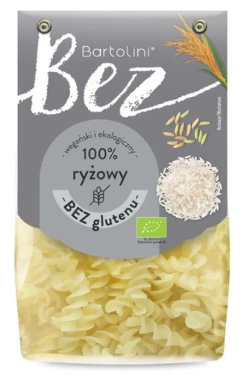 Bartolini Makaron Ryżowy Świderki Bezglutenowy BIO 250 g - zdjęcie 1