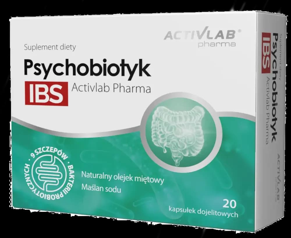 ActivLab Psychobiotyk IBS 20 kapsułek - zdjęcie 1
