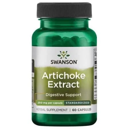 Swanson Karczoch 250mg 60 kapsułek - zdjęcie 1