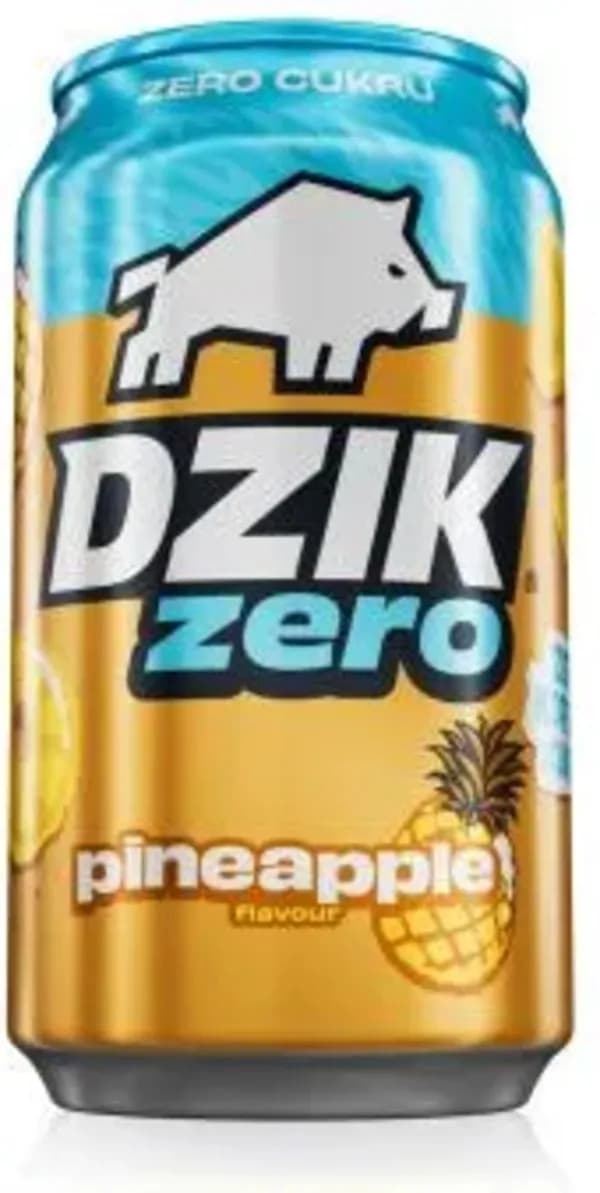 WK DZIK Zero Pineapple 330 ml - zdjęcie 1