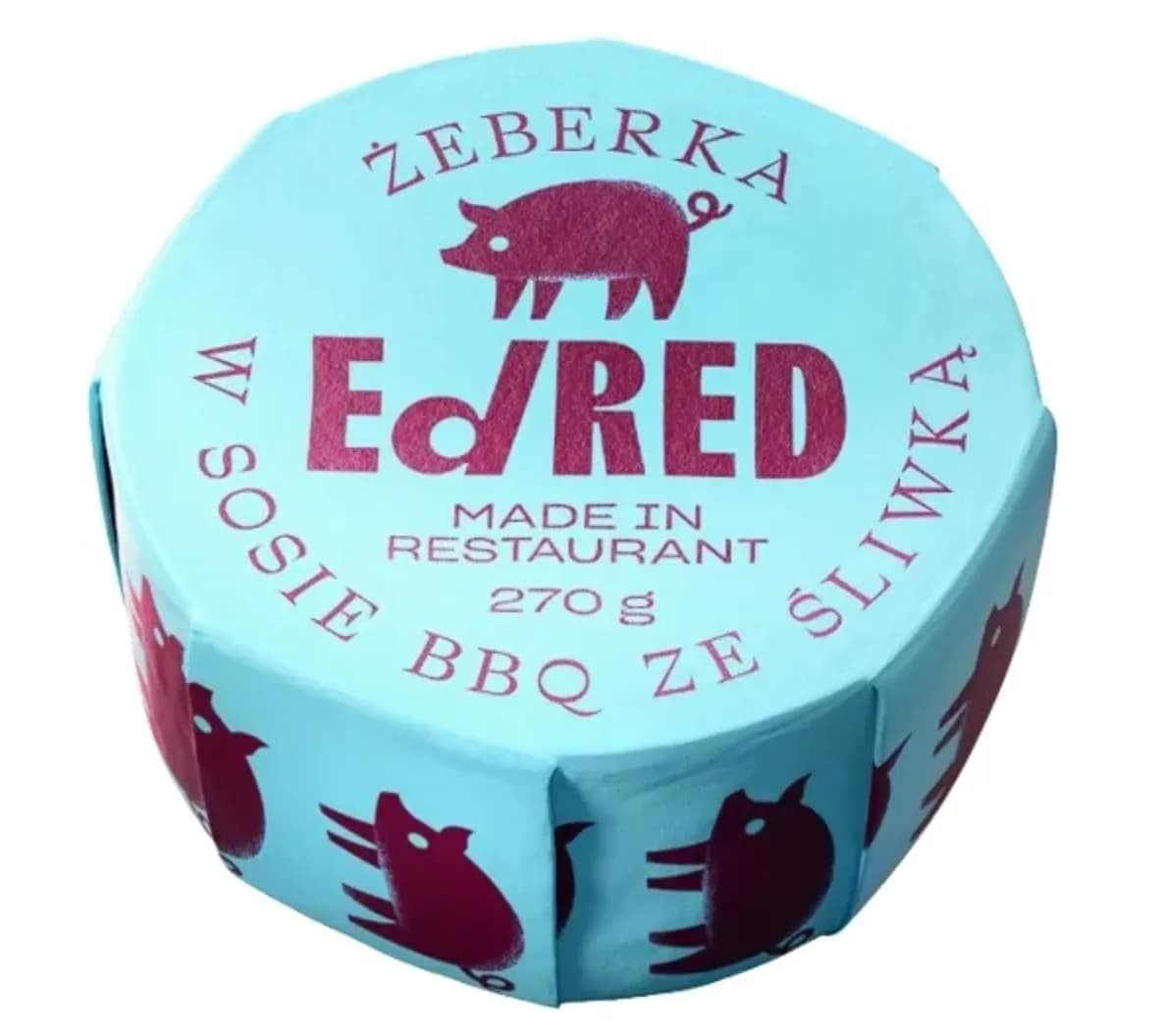EdRED Żeberka BBQ Ze Śliwką 270g - zdjęcie 1