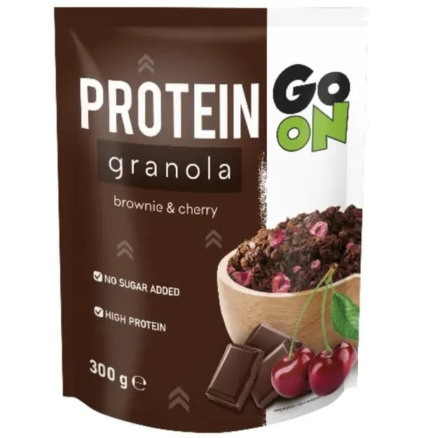 Sante Go On Granola Proteinowa Brownie wiśnia 300g - zdjęcie 1