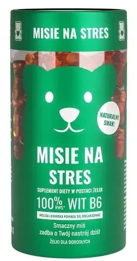 Noble Health Misie na stres 60 żelek - zdjęcie 1
