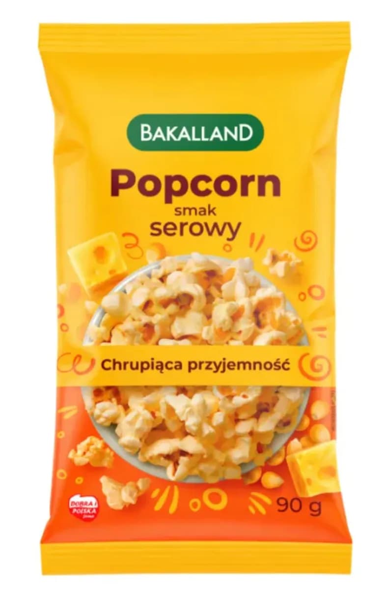 Bakalland Popcorn serowy 90 g - zdjęcie 1