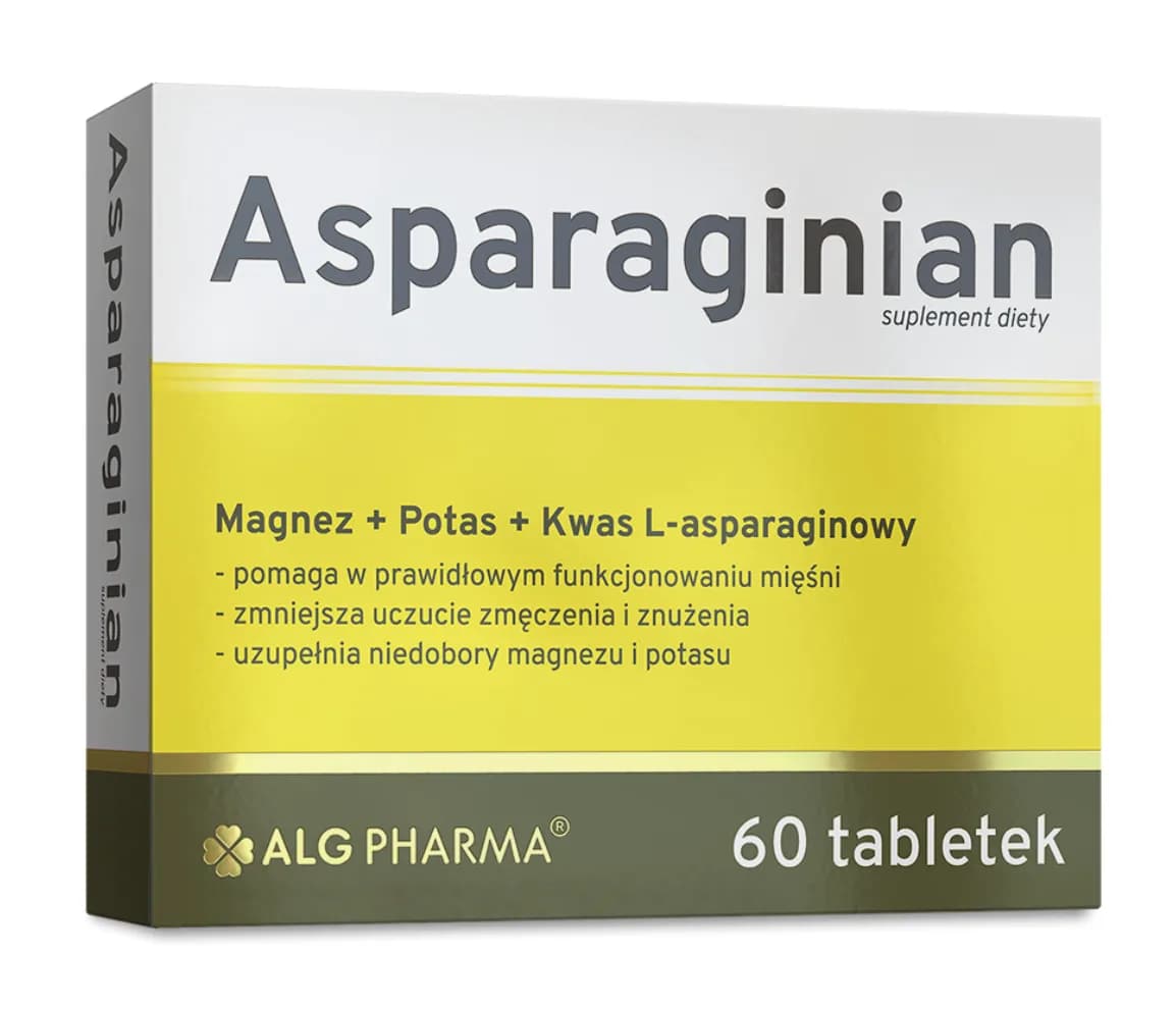 Alg Pharma Asparaginian 60 tabletek - zdjęcie 1
