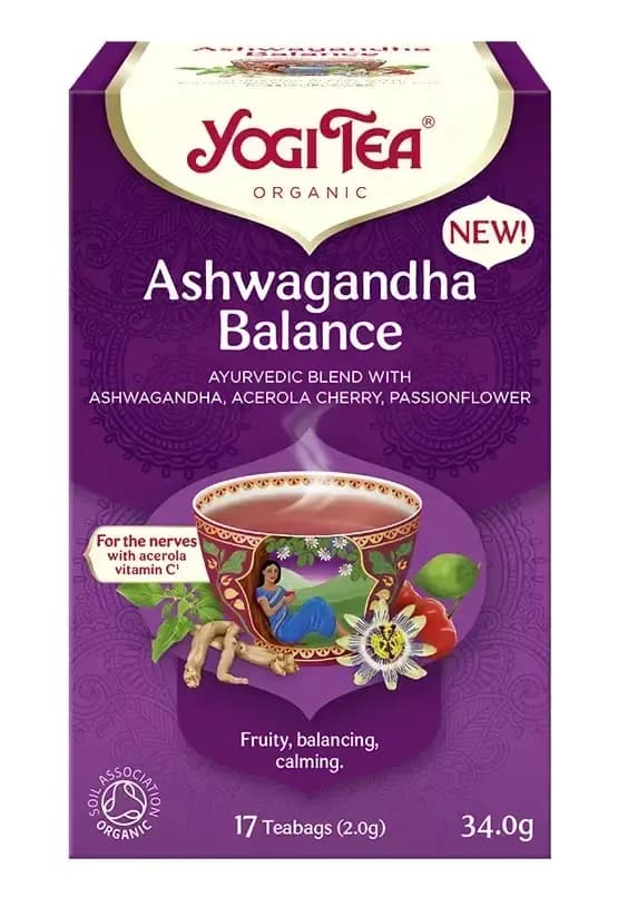 Yogi Tea Herbatka Ajurwedyjska Równowaga Z Ashwagandhą BIO (17 x 2 g) 34 g - zdjęcie 1