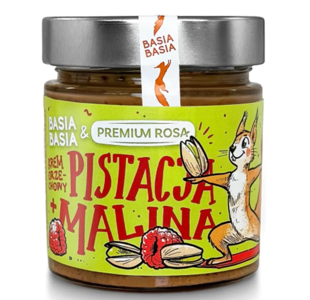 Alpi BasiaBasia & Premium Rosa Krem Orzechowy Pistacja + Malina 195 g - zdjęcie 1