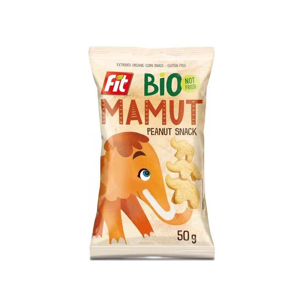 BIO MAMUT Chrupki kukurydziane o smaku orzechowym bezgl. BIO 50 g - zdjęcie 1