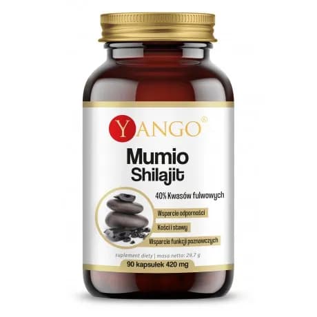 Yango Mumio (Shilajit) 90 kapsułek - zdjęcie 1
