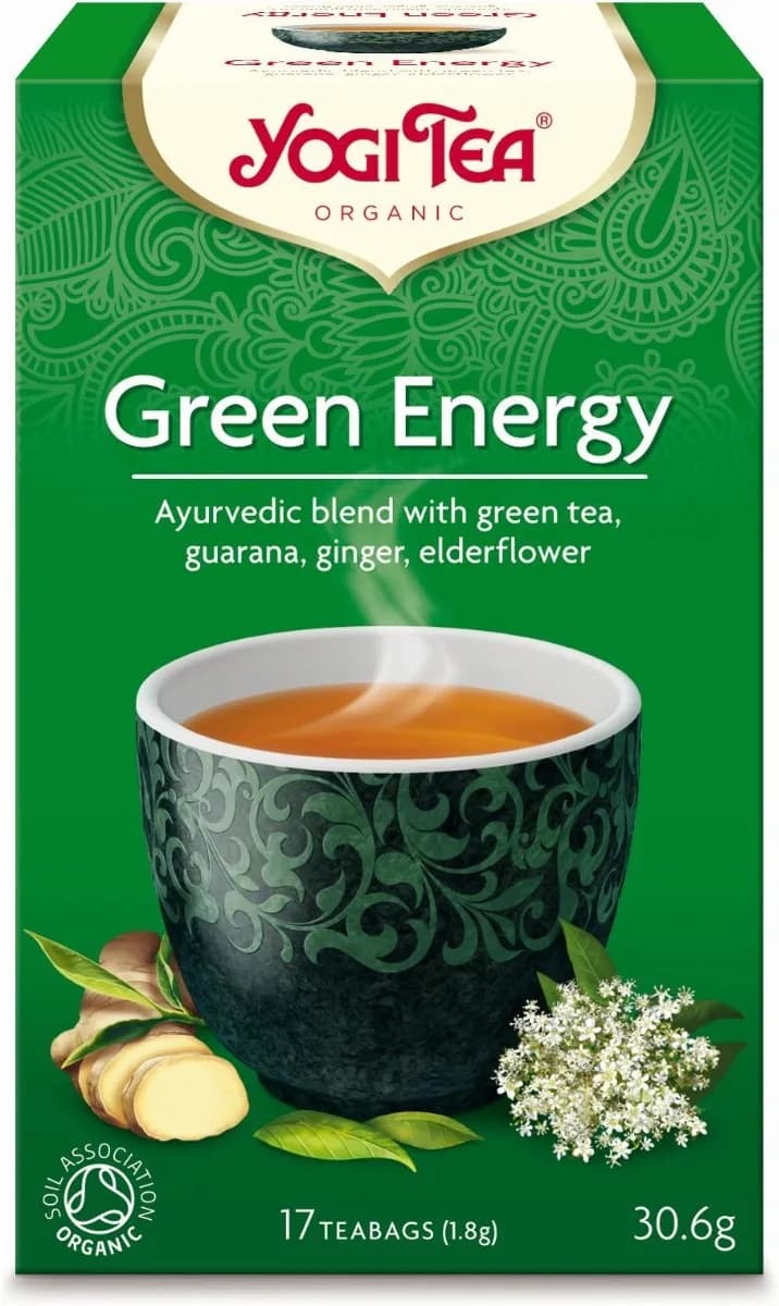Yogi Tea Herbata Zielona Energia BIO (17 x 1,8 g) 30,6 g - zdjęcie 1