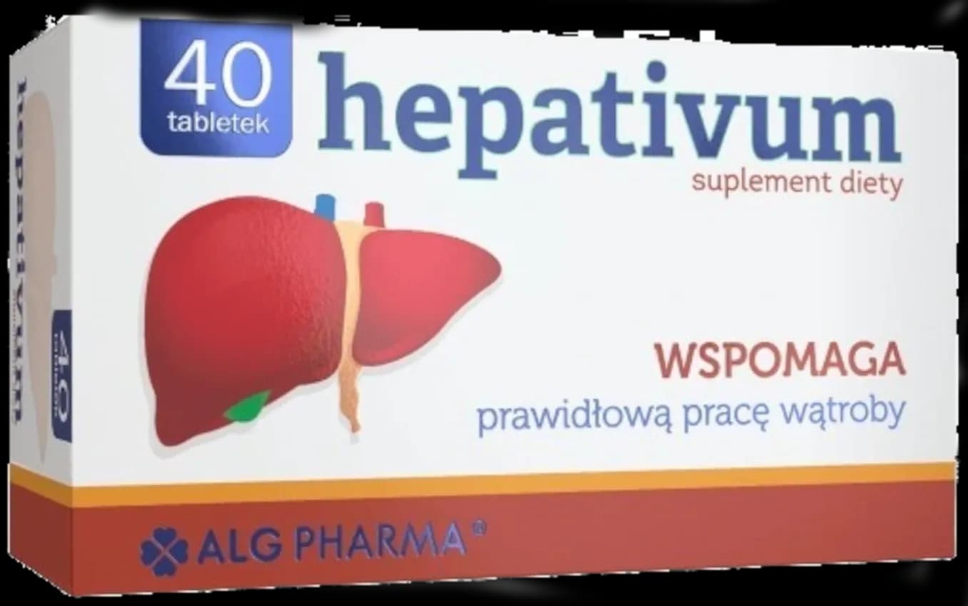 Alg Pharma Hepativum 40 tabletek - zdjęcie 1