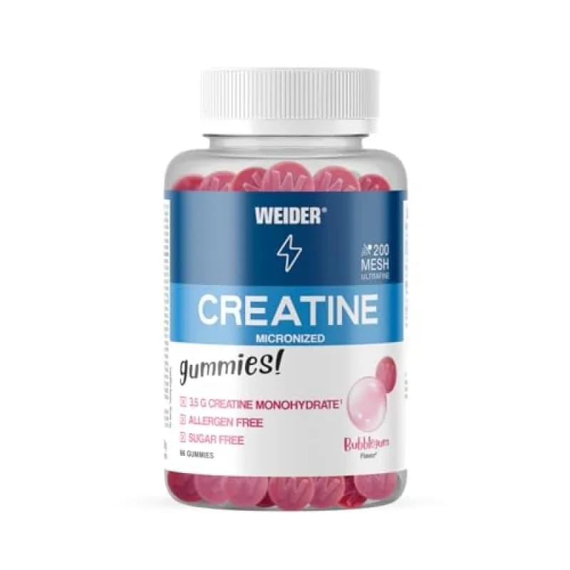 Weider Creatine Micronized 66 żelek o smaku bubblegum - zdjęcie 1