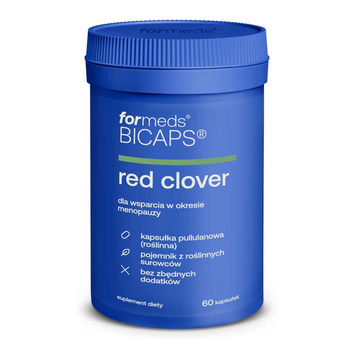 ForMeds Bicaps Red Clover czerwona koniczyna 60 kapsułek wegańskich - zdjęcie 1