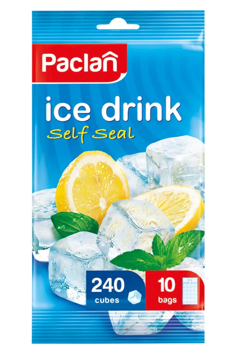 Paclan Woreczki do lodu 240 sztuk - zdjęcie 1