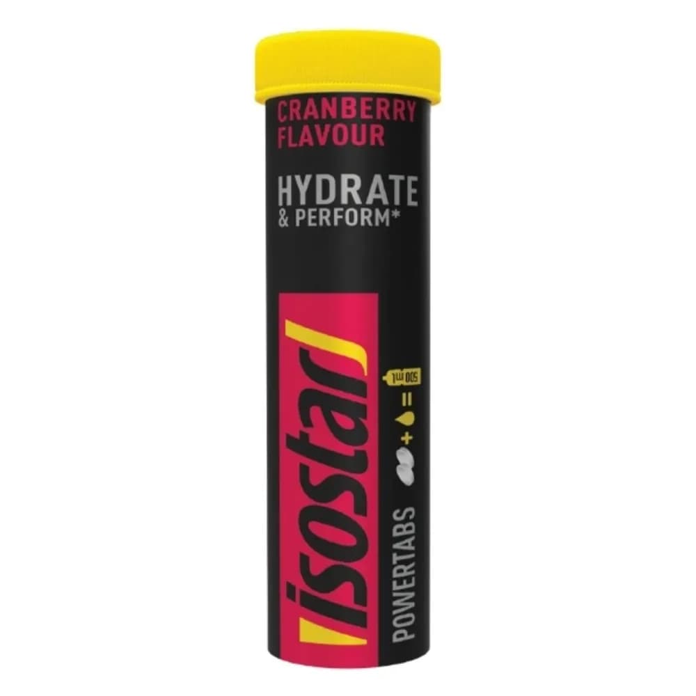 ISOSTAR Power Tabs 120 g o smaku żurawinowym - zdjęcie 1