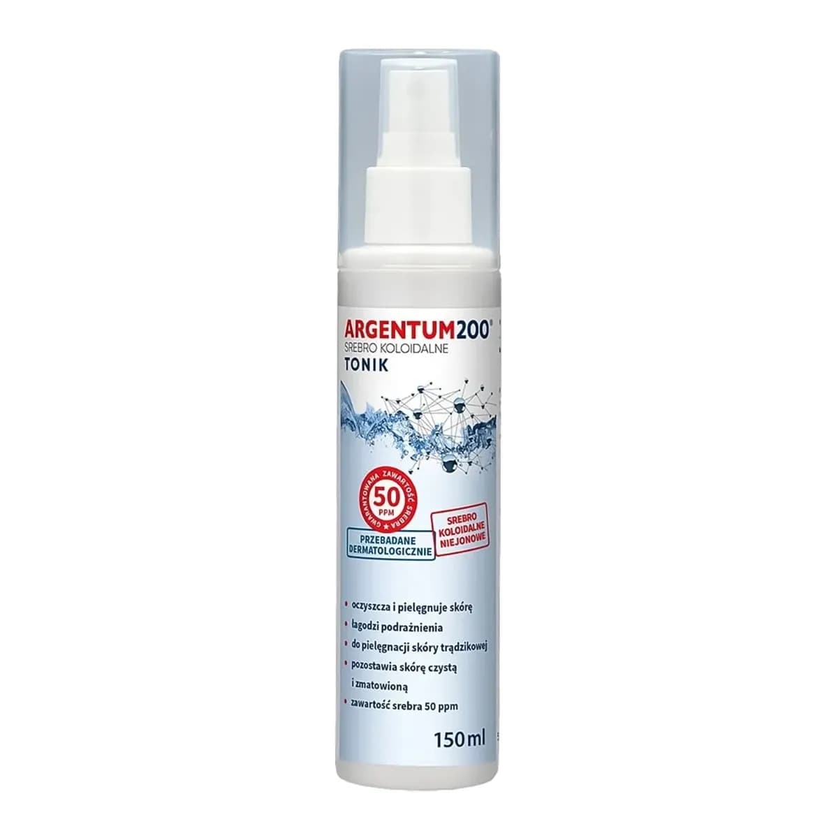 Aura Herbals Srebro Koloidalne 50 ppm Argentum200 150 ml - zdjęcie 1