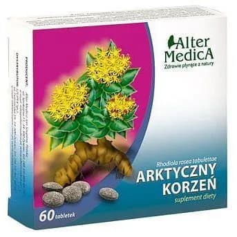 Alter Medica Arktyczny korzeń (Rhodiola) 60 tabletek - zdjęcie 1