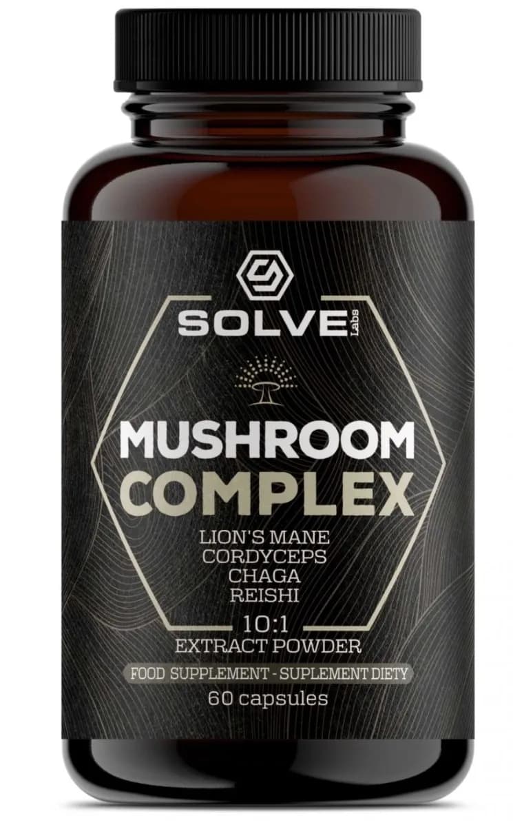 SolveLabs Mushroom Complex 60 kapsułek - zdjęcie 1