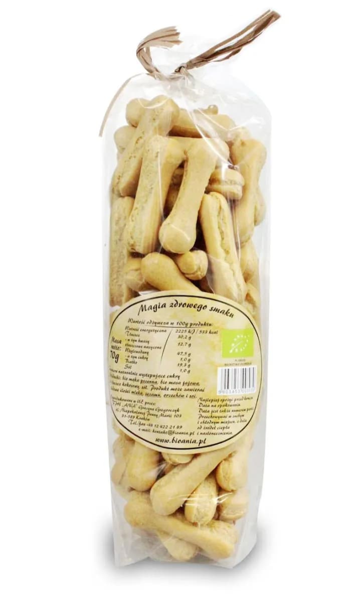 Bio Ania Pałeczki Ptysiowe Bez Dodatku Cukrów BIO 70 g - zdjęcie 1