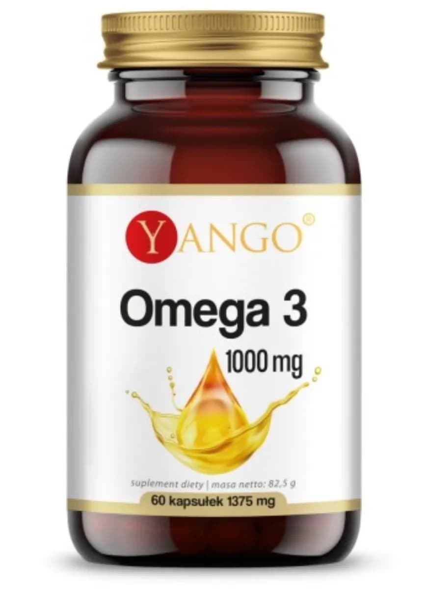 YANGO Omega 3 1000 mg 60 kapsułek - zdjęcie 1