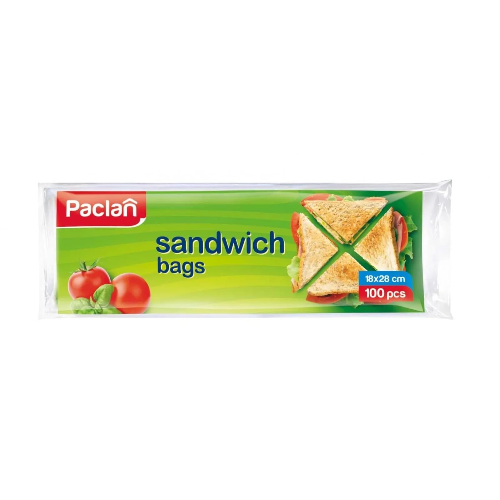 Paclan Woreczki śniadaniowe 28 x 18 cm 100 sztuk - zdjęcie 1