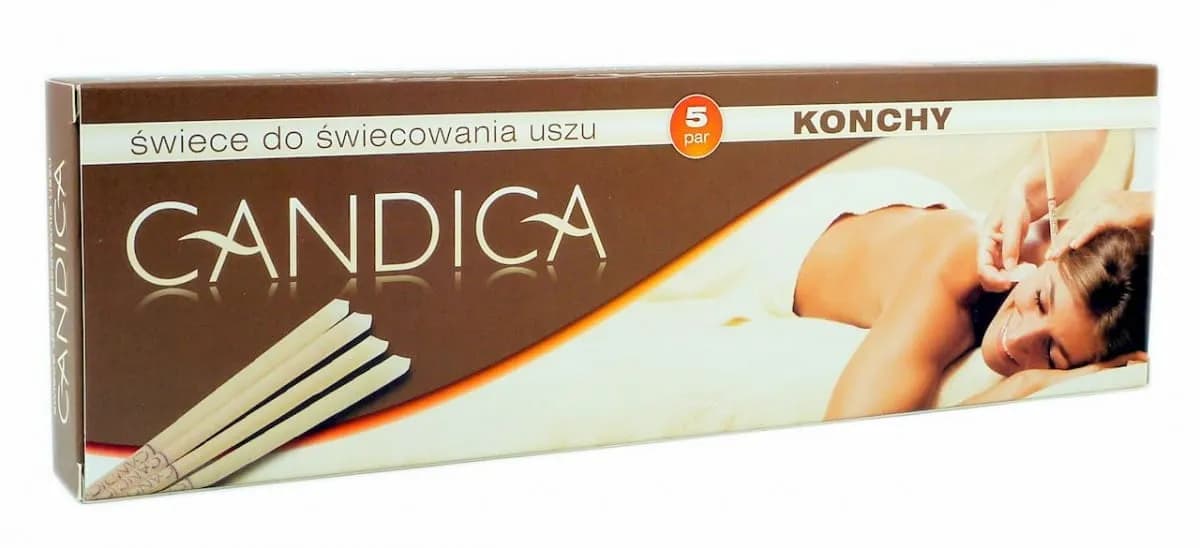 Aura Herbals Candica Świece do świecowania uszu KONCHY 5 par - zdjęcie 1