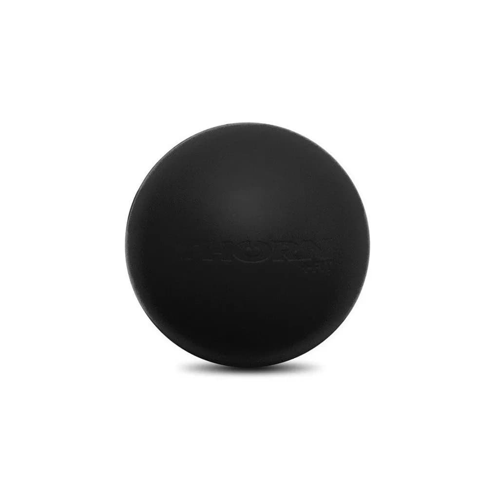 THORN FIT Piłka Gumowa Lacrosse ball black - zdjęcie 1
