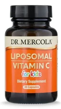 Dr. Mercola Witamina C liposomalna dla dzieci 30 kapsułek - zdjęcie 1